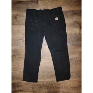 4A- 40x30 Carhartt black  workwear  pants